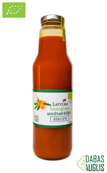 BIO Smiltsērkšķu sīrups 750ml